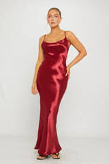 Sara Maxi Dress -Wine