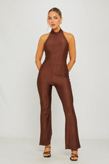 Chloe Jumpsuit - Brown