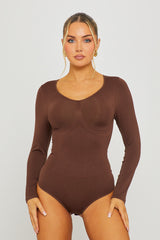 Isabella Bodysuit - Brown