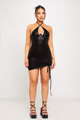 Jade Mini Dress - Black