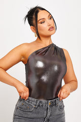 Sophia Bodysuit - Grey