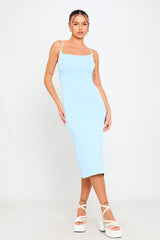 Lily Midi Dress - Light Blue