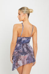 Victoria Midi Dress - Multi