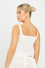 Emma Top - White