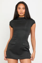 Ruby Mini Dress - Black