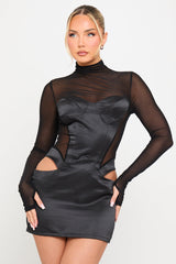 Freya Mini Dress - Black