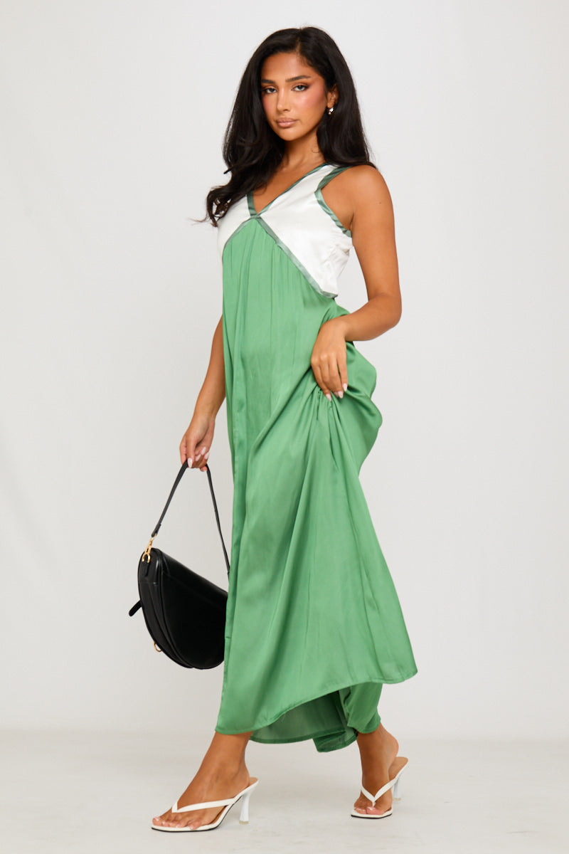 Stella Maxi Dress -Green
