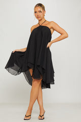 Celeste Mini Dress - Black