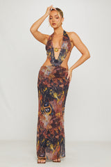 Harper Maxi Dress -Leopard