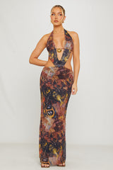 Harper Maxi Dress -Leopard