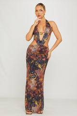 Harper Maxi Dress -Leopard