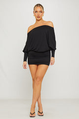 Emily Mini Dress -Black