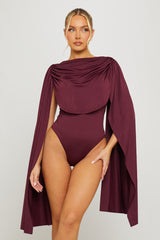 Amelia Bodysuit - Burgundy