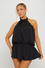 Athena Mini Dress - Black