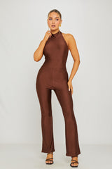 Chloe Jumpsuit - Brown