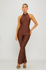 Chloe Jumpsuit - Brown
