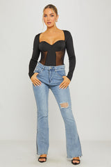 Mia Bodysuit - Black