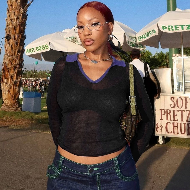 Zara Casual Striped Polo Shirt