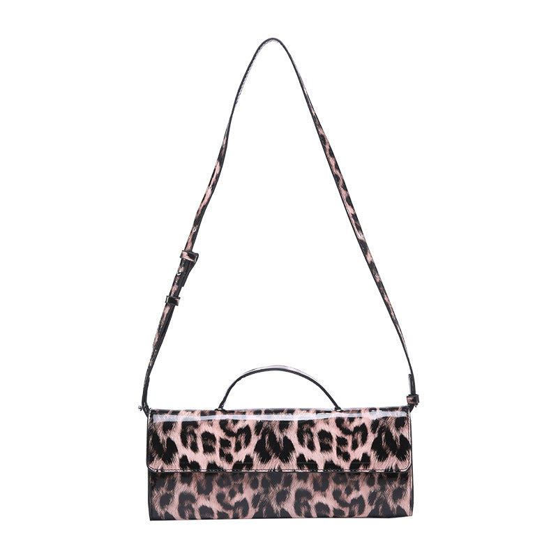 Zara Leopard Print Portable Shoulder Bag