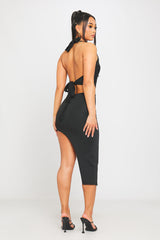 Sienna Mini Dress - Black