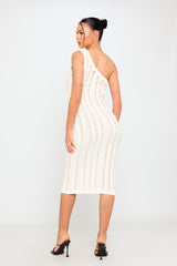 Evelyn Midi Dress - Cream