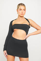 Ivy Mini Dress - Black