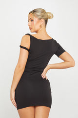Hazel Mini Dress - Black