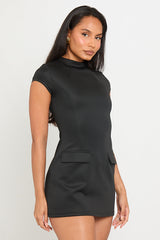 Ruby Mini Dress - Black