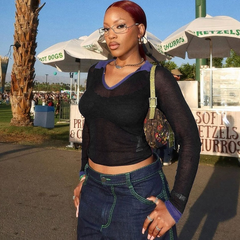 Zara Casual Striped Polo Shirt